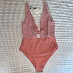 Tularosa Peach One Piece Swimsuit